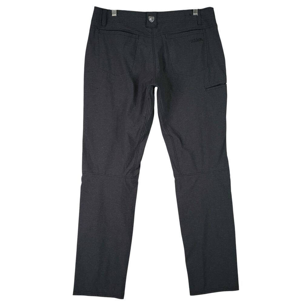 Kuhl Deceptr Pants Mens 34x32 Black Performance Outdoor Stretch Hiking Straight - Picture 3 of 10